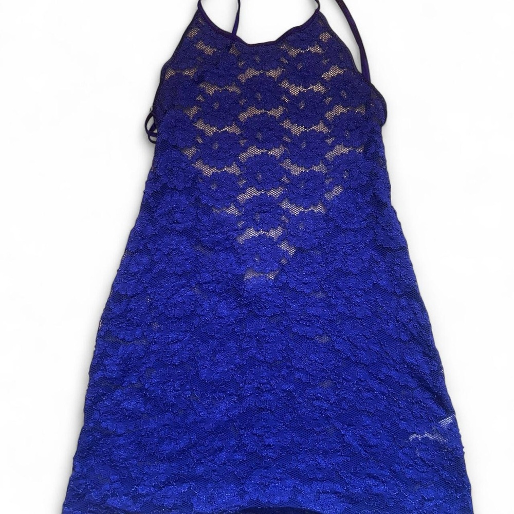 Vintage Colesce Couture Blue Lace Lingerie